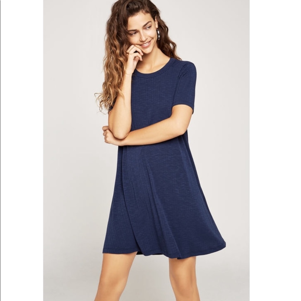 BCBGeneration BLUE DRESS - Picture 3 of 7